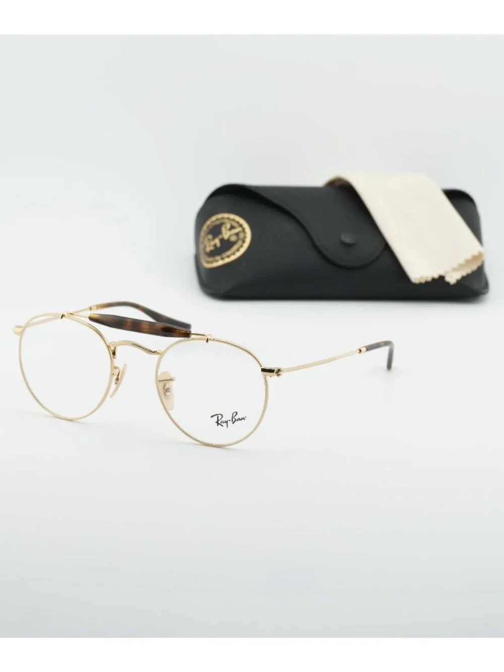 Ray Ban RX3747V 2500 Aviator Eyeglasses 47mm – Gold